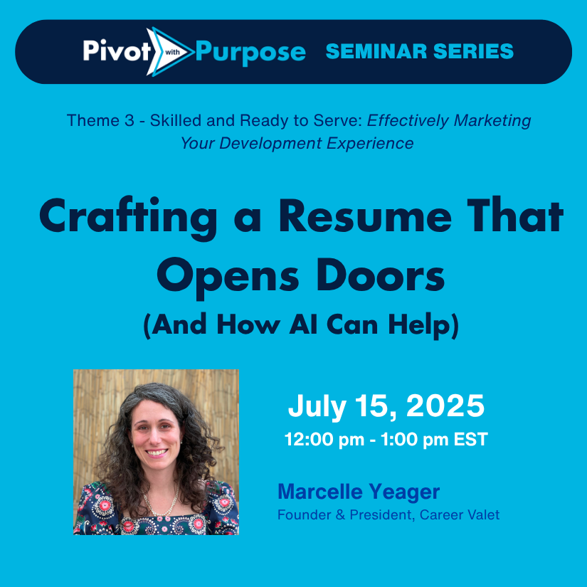 Pivot With Purpose Georgetown